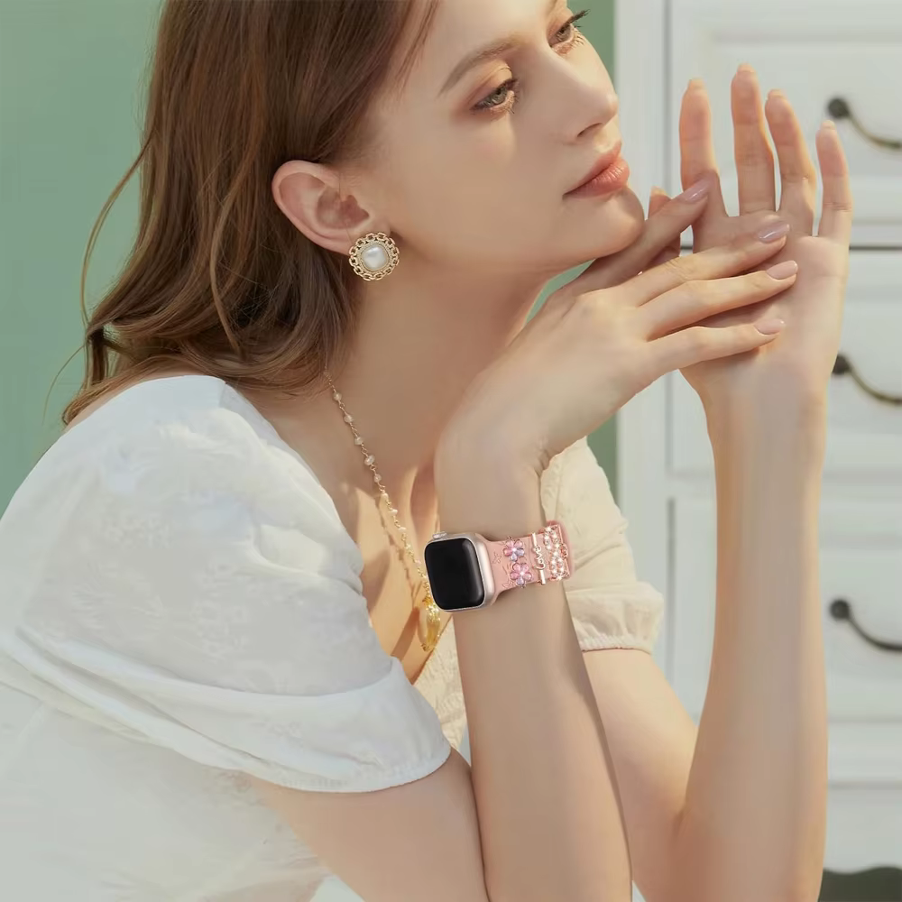 Breloques pour bracelet de montre Apple série 9 8 7 6 5 4 SE 38 42 49 41 45 44 mm