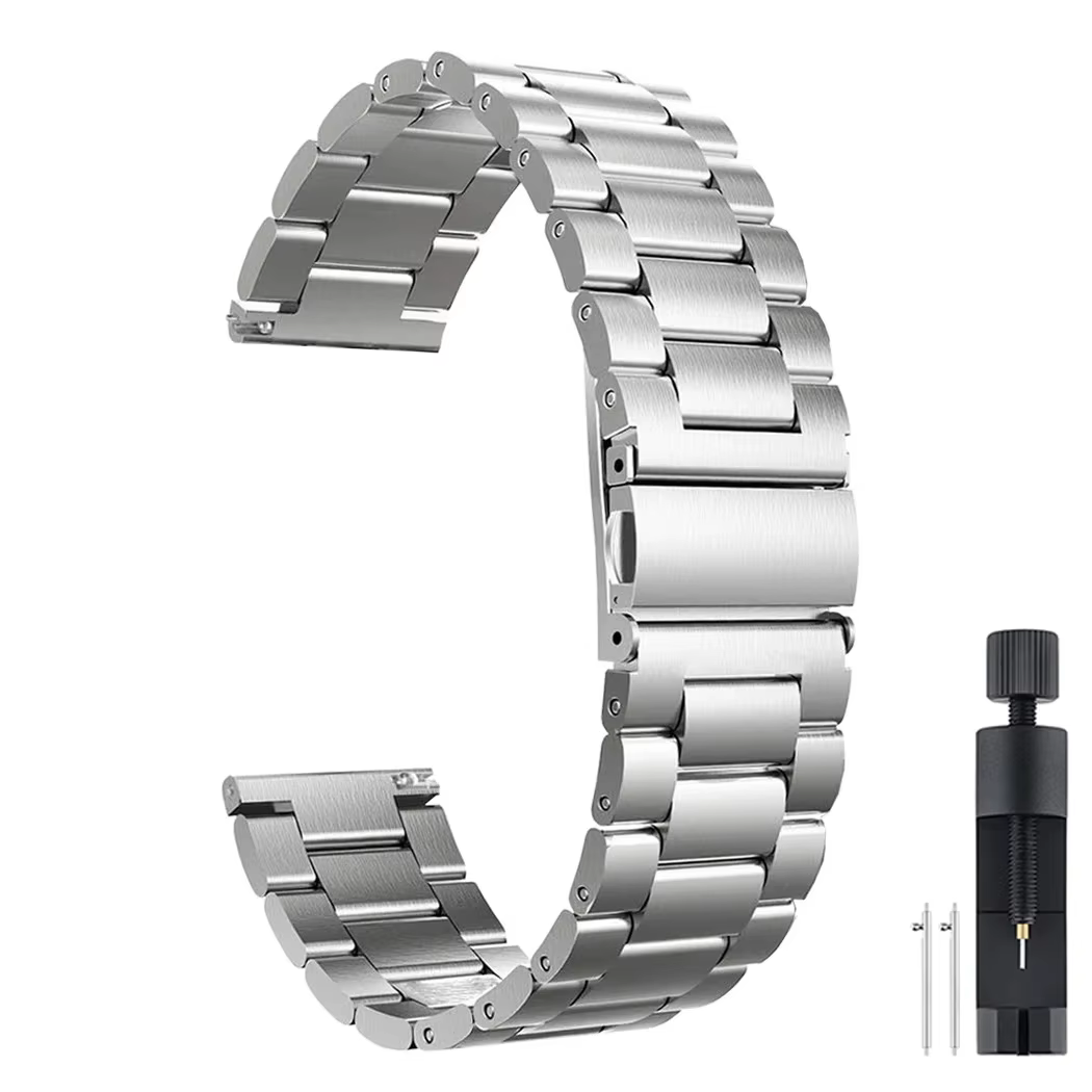 Bracelet en acier inoxydable 22mm pour montre Redmi 5 Active 5 Lite