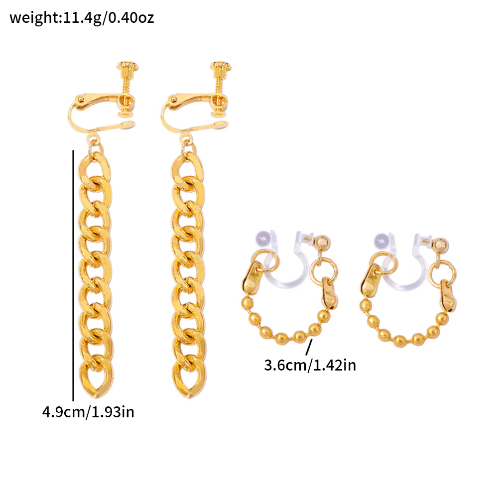 Boucles d'oreilles K Pop Cosplay, accessoires, accessoires de costume d'Halloween, cadeau de fête