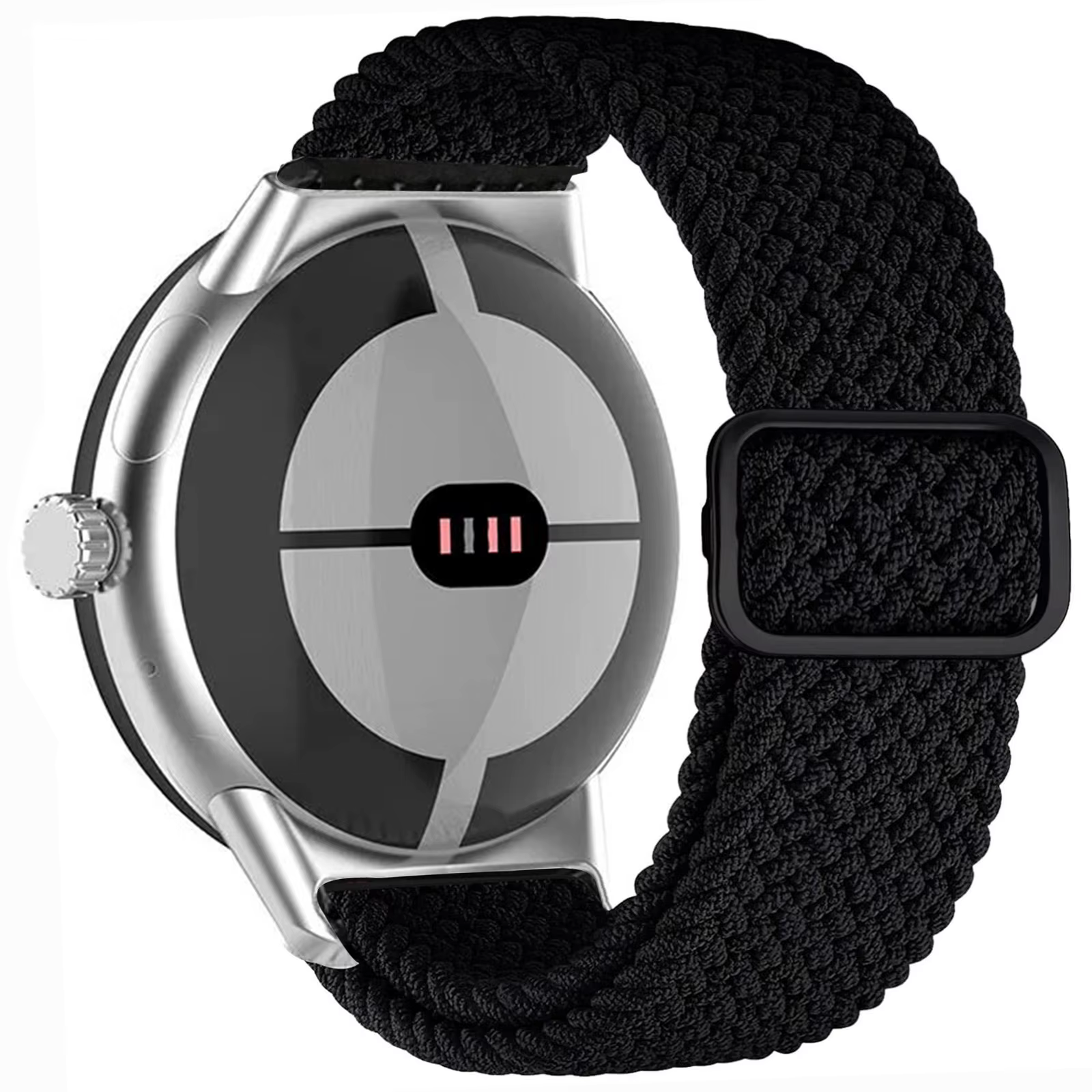 Boucle Solo tressée pour Google pixel 3 4 2 bandes accessoires Smartwatch élastique réglable en Nylon correa bracelet Pixel bracelet de montre