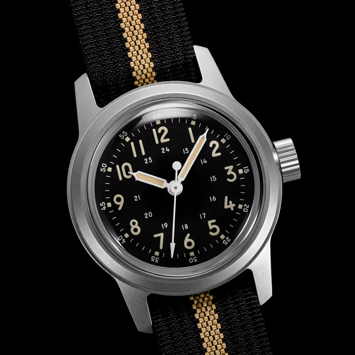 RDUNAE RA06 2025 nouvelle montre à Quartz militaire rétro pour hommes 2035 mouvement K1 verre minéral acier inoxydable étanche 5Bar lumineux