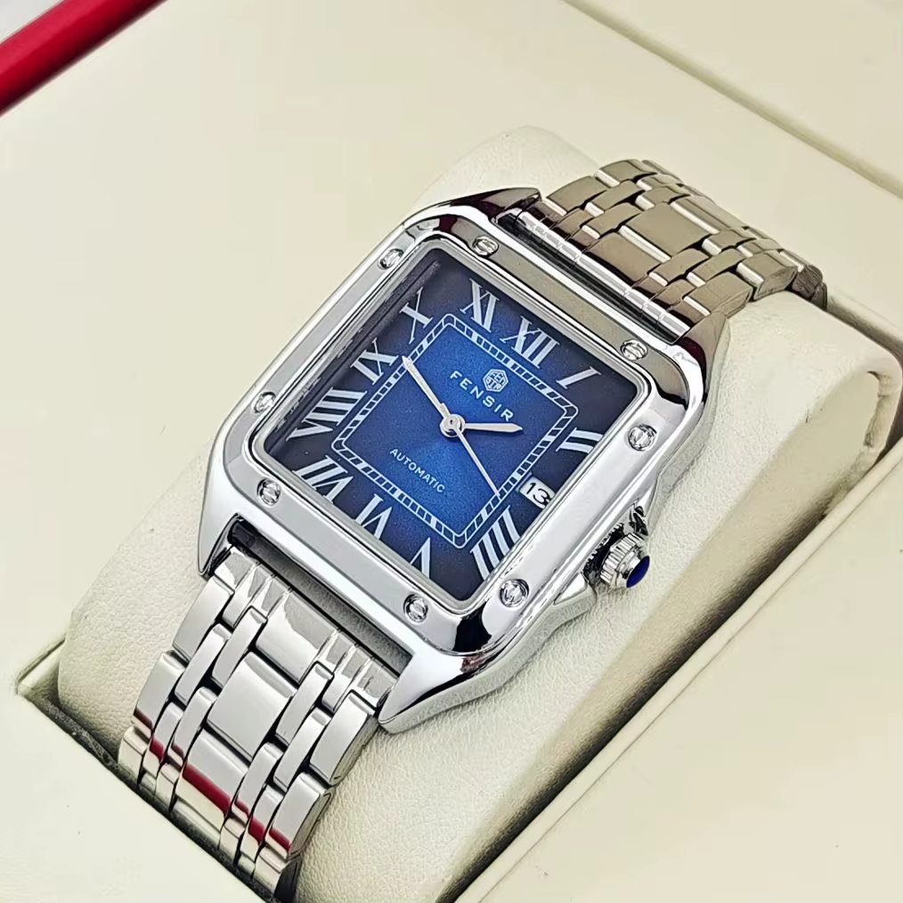 Montre carrée de luxe pour homme