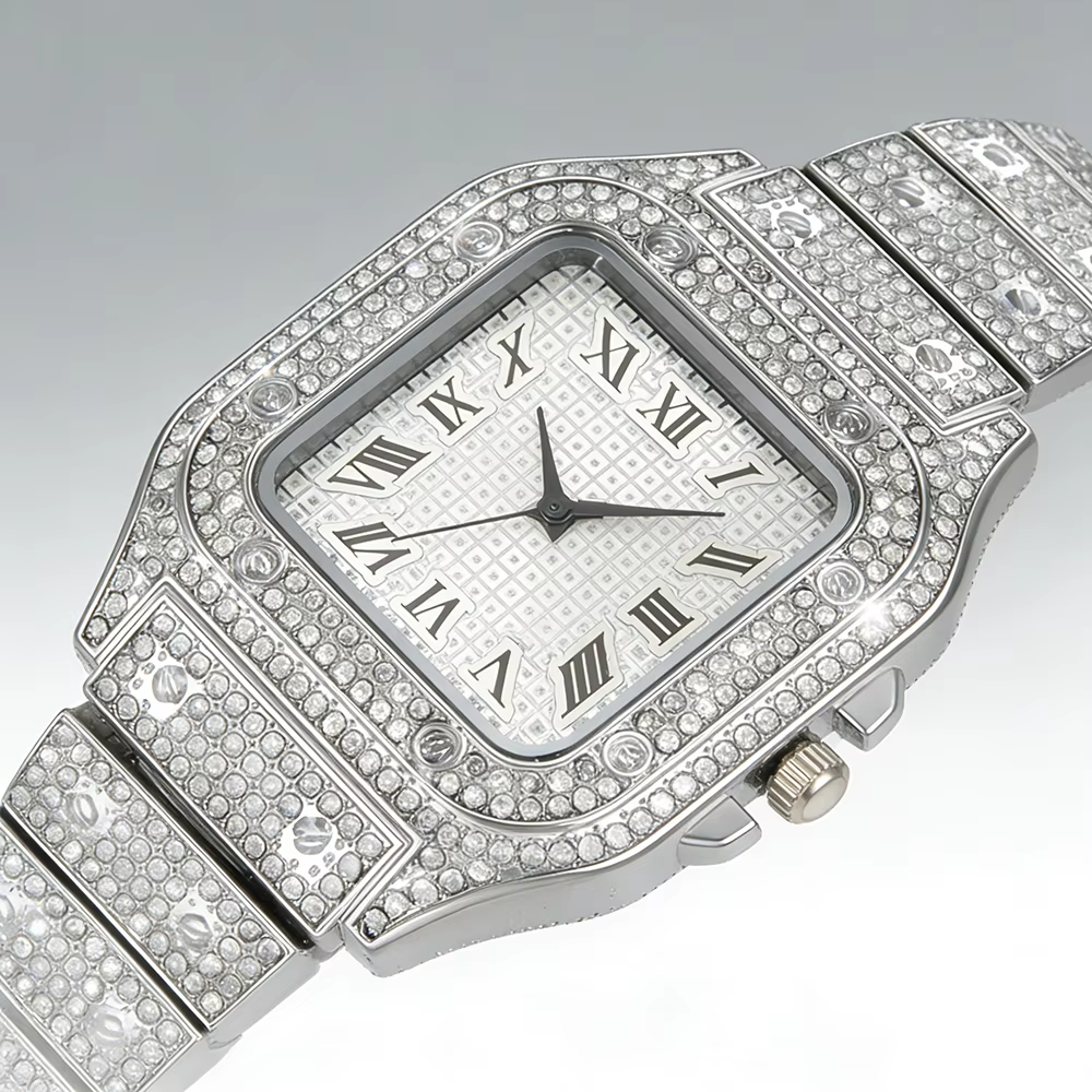 Montres de luxe carrées pour hommes