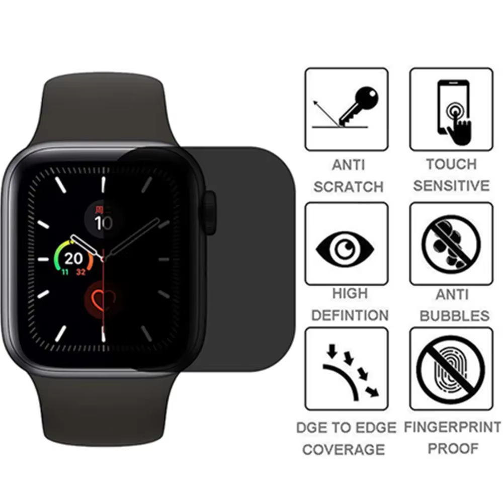 Protecteur d'écran de confidentialité pour Apple Watch