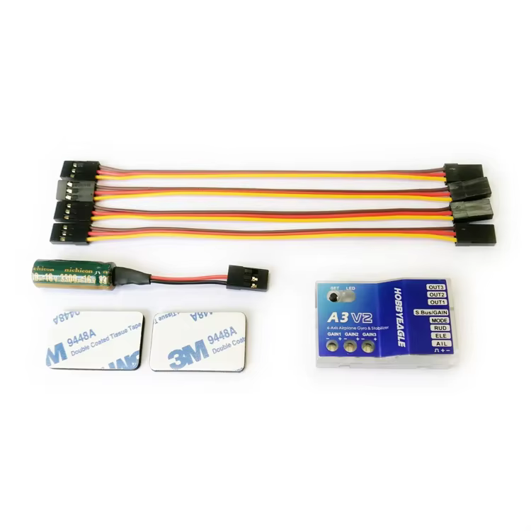 HobbyEagle A3 A3-L V2 6 axes avion gyroscope et stabilisateur contrôleur de vol pour RC FPV avion partenaires-aile drones bricolage pièces