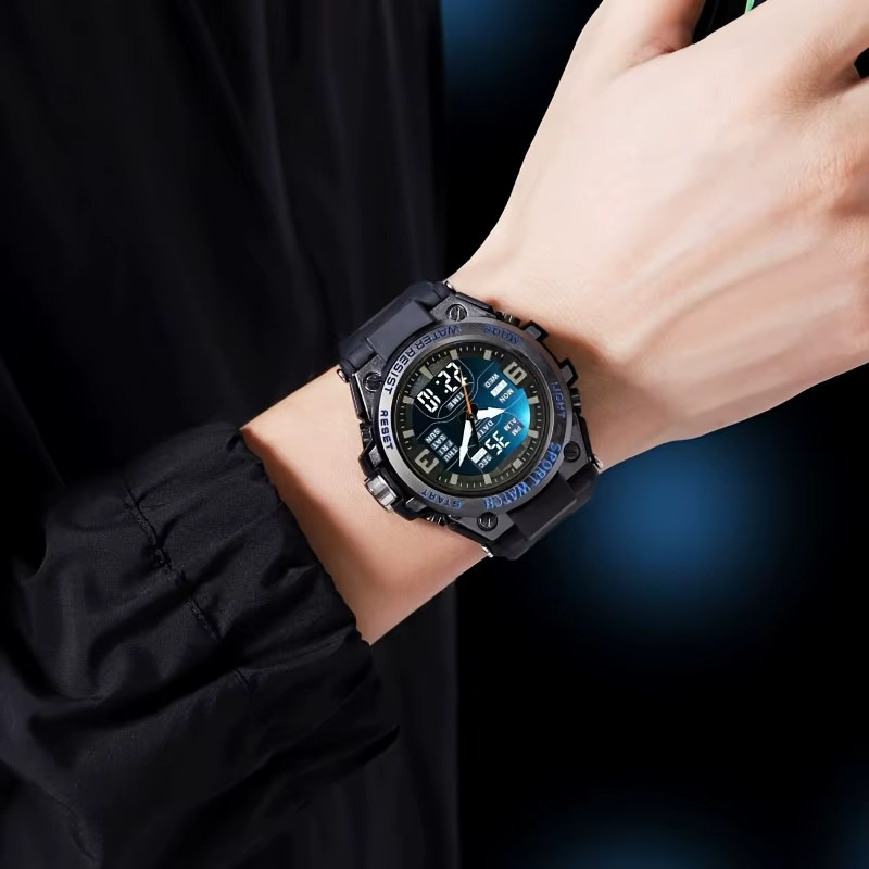 [Montre chronographe numérique pour hommes]