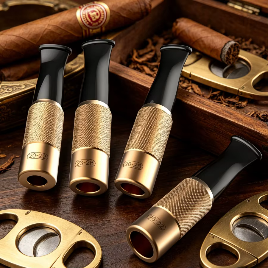 Embout pour cigareillo, accessoire pour cigares miniatures de calibre 20 à 32, porte-cigareillo, bande pour cigare Cohiba
