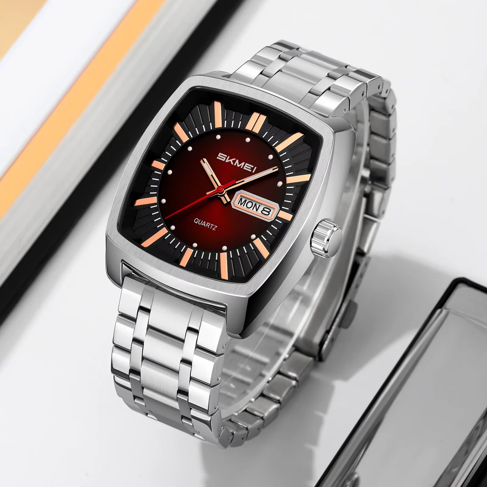 SKMEI 9354 Top marque Quartz montres décontractées pour hommes mouvement rond étanche