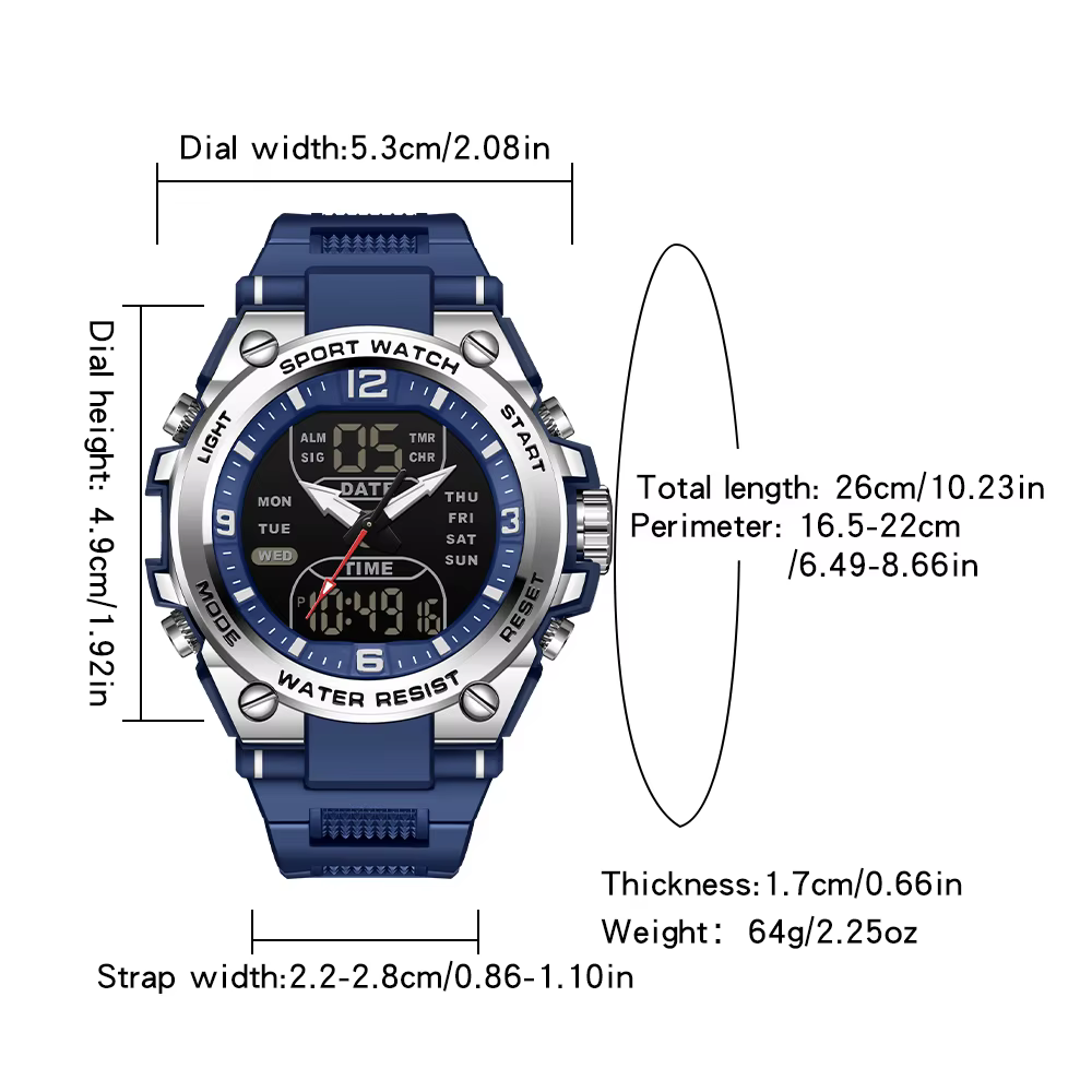 Montres militaires tactiques pour hommes