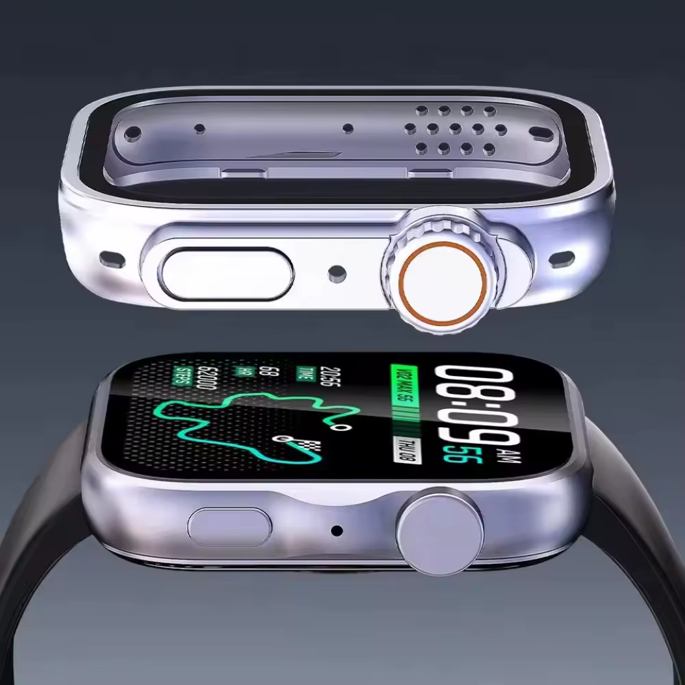 Boîtier PC haut de gamme + verre de protection pour Huawei Watch Fit 4-5 Pro