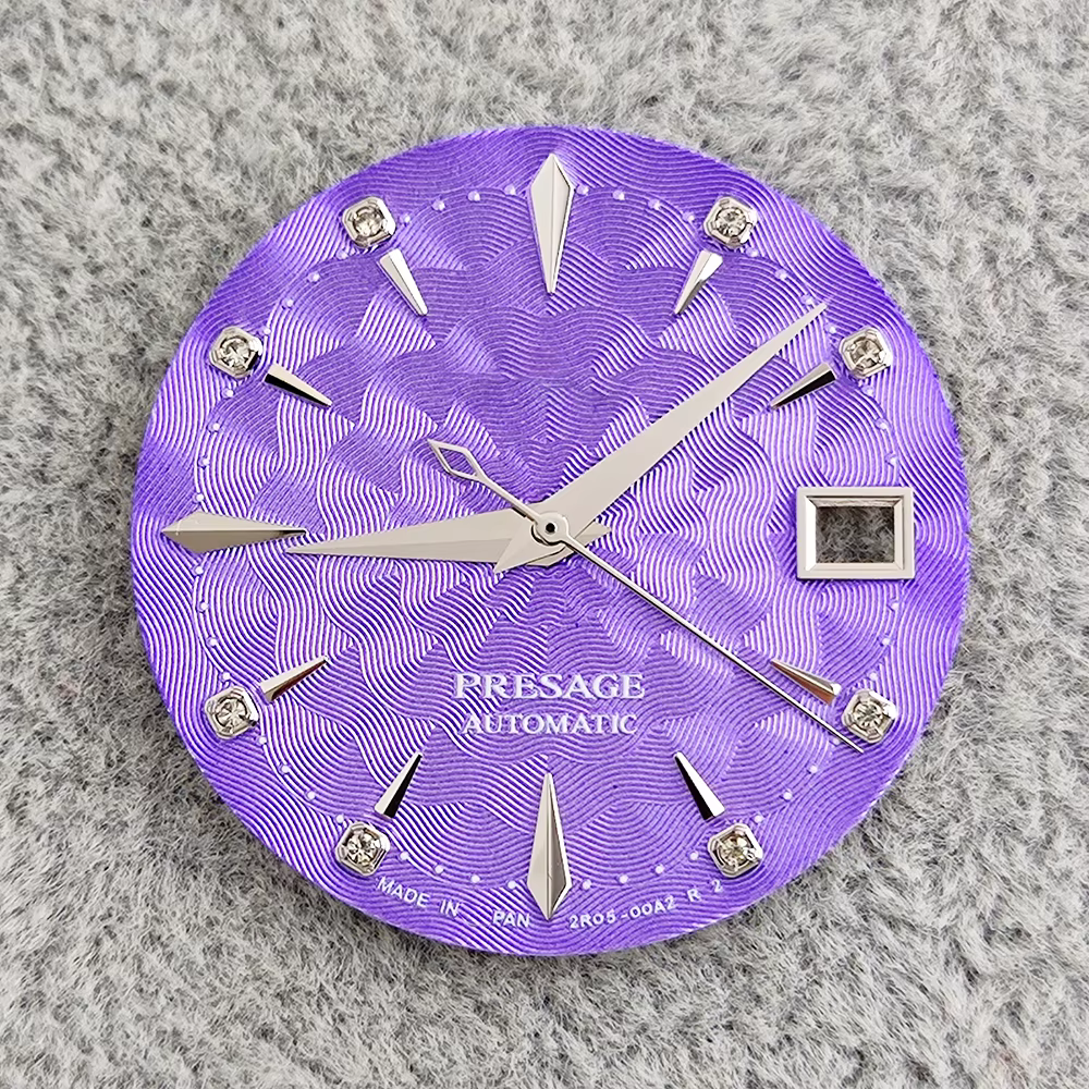 Cadran de montre Prestige S logo 29 mm pour mouvement automatique Mod NH35