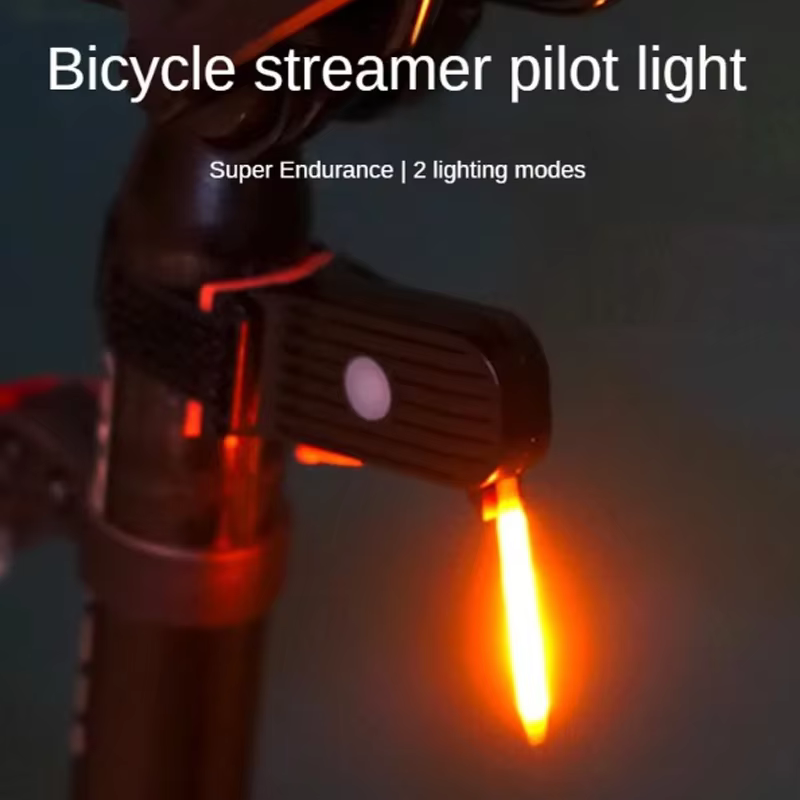 Feux arrière LED de sécurité pour vélo, feux de conduite de nuit, feux de freinage à l'iode, eau courante, nouveau, créatif