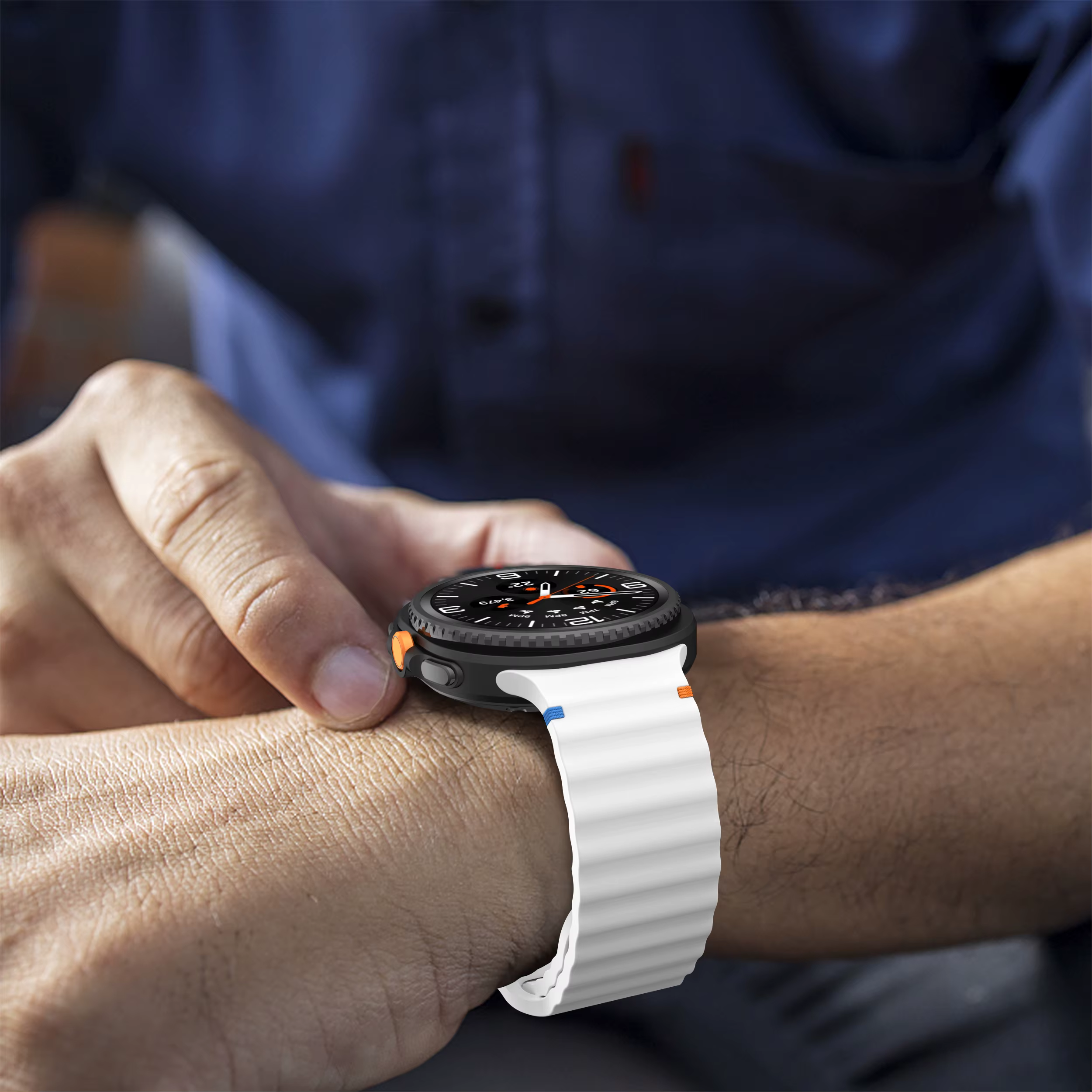 Bracelet de sport océan en Silicone pour Samsung Galaxy Watch8
