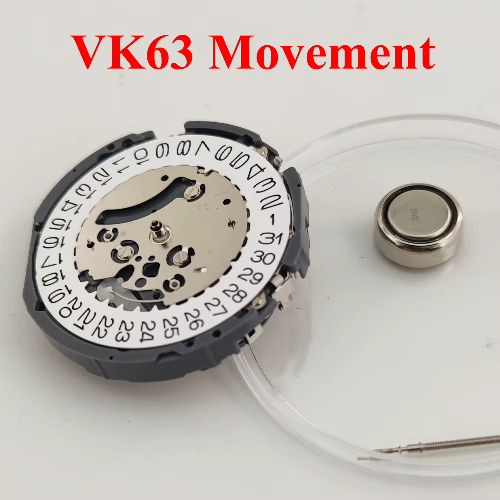 Montre à Quartz mouvement Date 3 heures chronographe