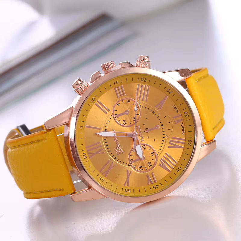 Montres pour femmes marque Sport Style mode dames Montre en cuir