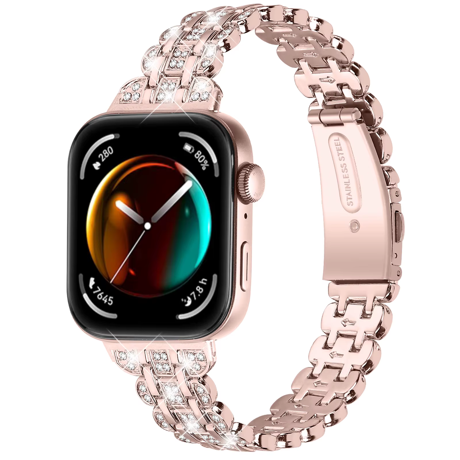 Bracelet en acier inoxydable pour Huawei Watch Fit 3 4 5