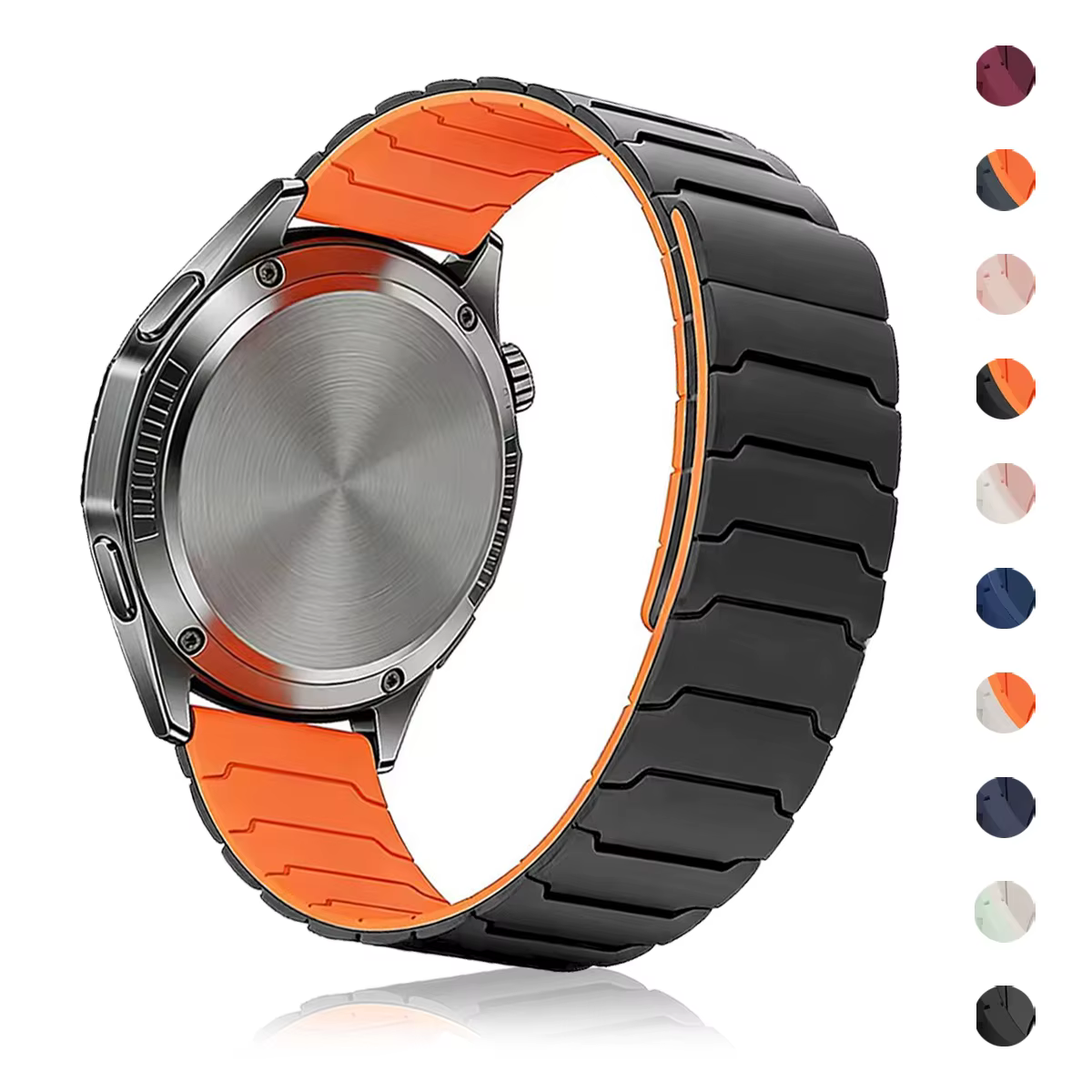 Bracelet de montre magnétique pour Amazfit Bip 6 5/GTR 2 3 4/GTR 47mm