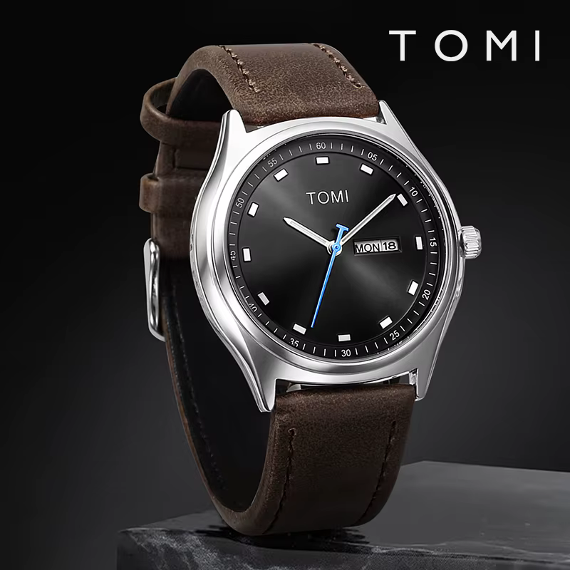 TOMI montre pour hommes minimaliste affaires décontracté