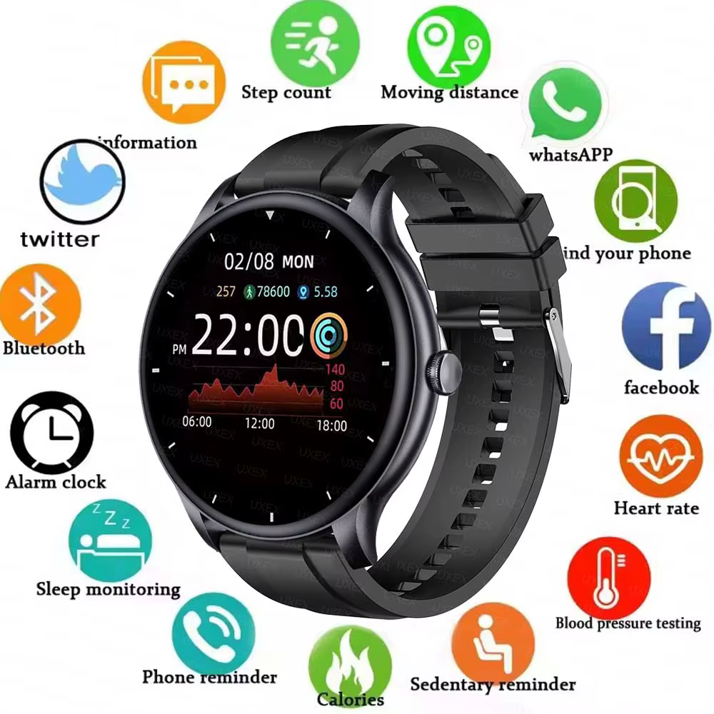 Nouvelle montre connectée Plus pour femmes et hommes