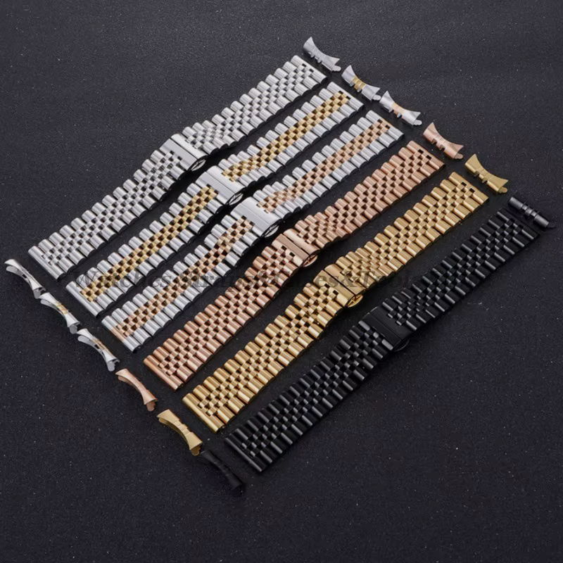 Bracelet de montre en acier inoxydable massif