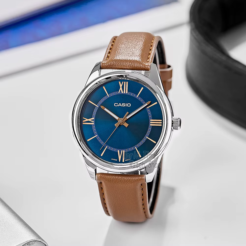 Montre Casio pour hommes ceinture Business Style montre-bracelet à quartz relogio masculino MTP-V005L