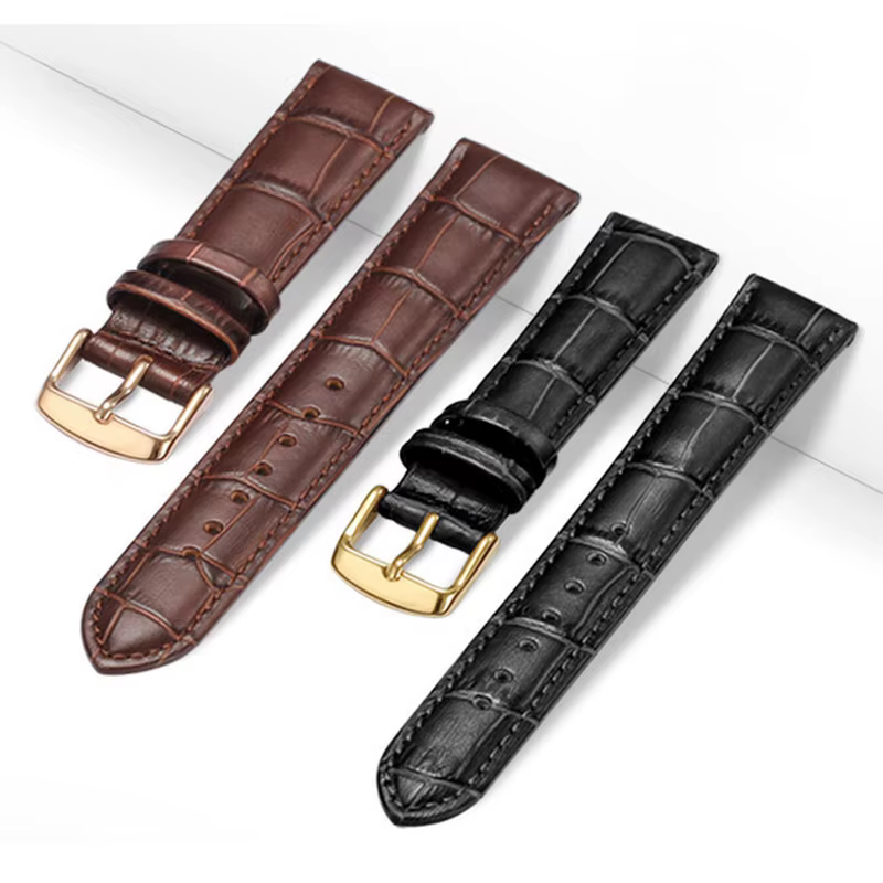 Bracelet de montre en cuir de remplacement universel