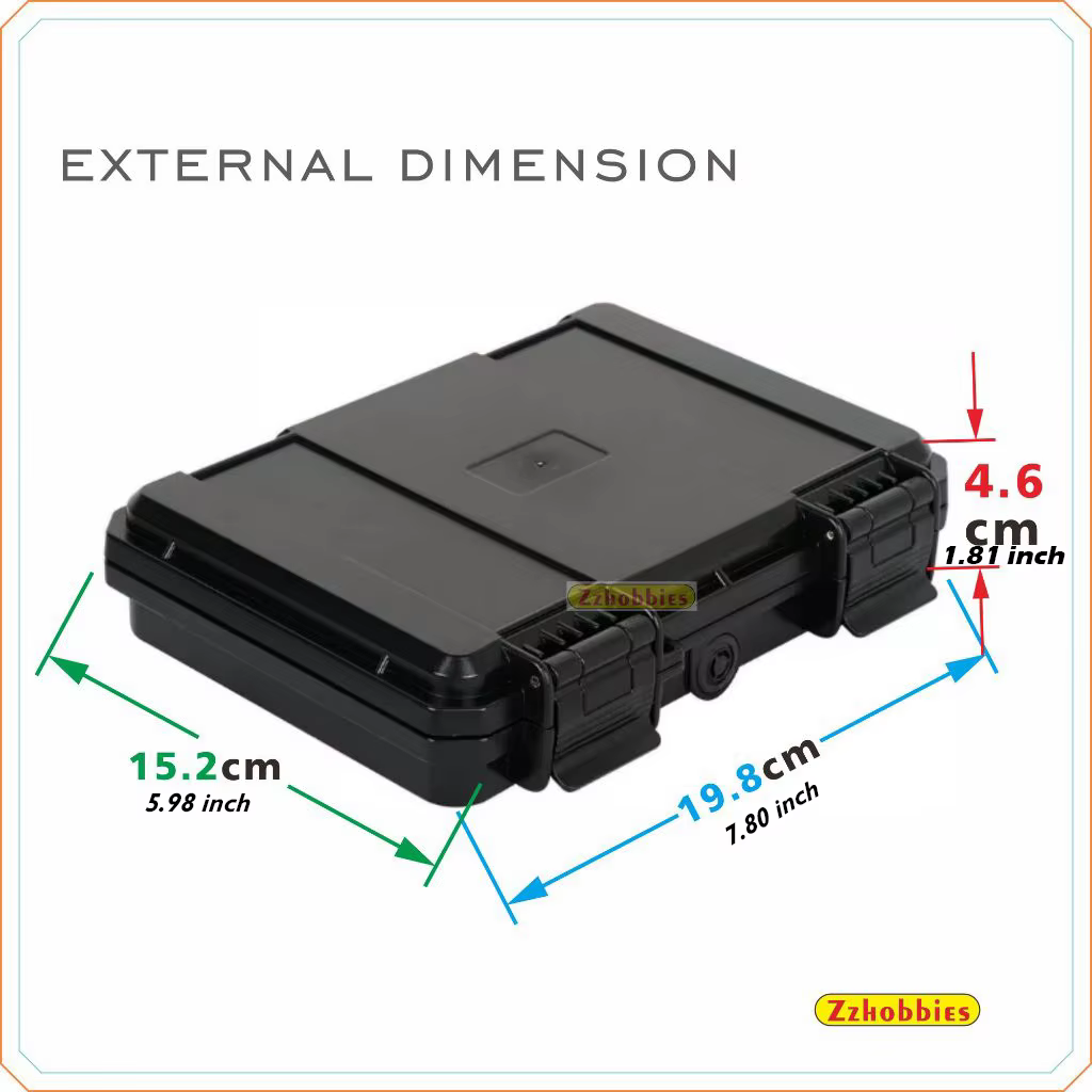 NOUVEAU ÉTUI DE PROTECTION PSA SLAB 【Peut contenir 1 à 3 pièces】 Étanche IP67