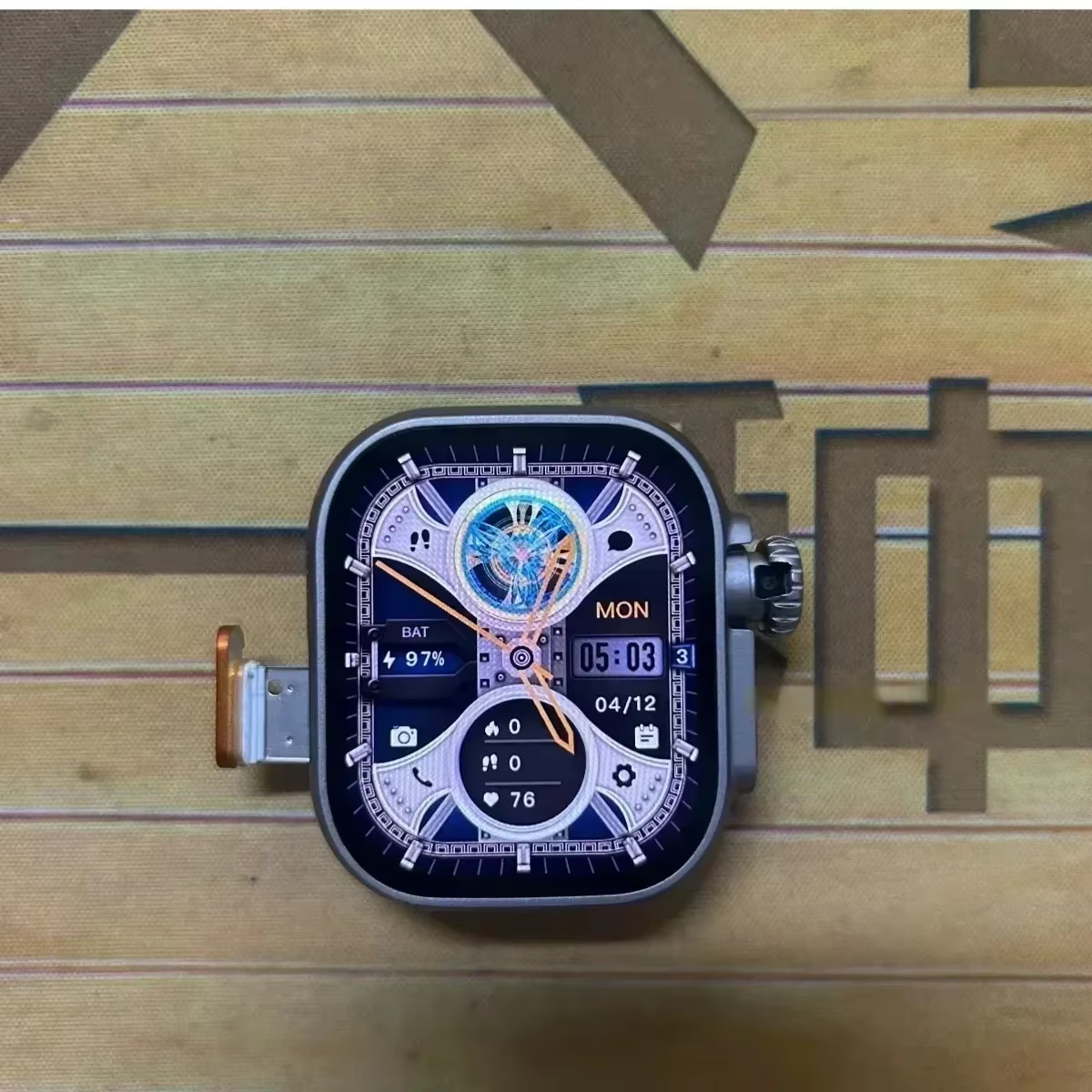 Nouveau Ultra Ai3 Smartwatch 4G Android Amoled HD caméra GPS WIFI Google Play Store App télécharger jeu Bluetooth