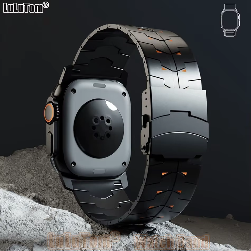 Bracelets de montre en titane pour Apple Watch Ultra 3/2/1 (49 mm)