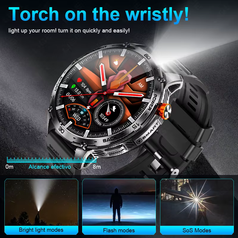 Montre connectée pour hommes