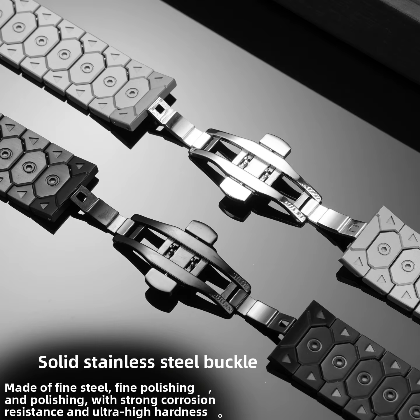 B1000 bracelet de montre en métal pour Casio G-SHOCK GWG-B1000 modifié hommes