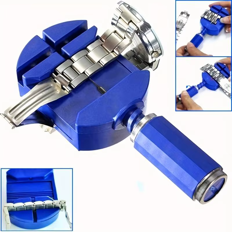 Ajusteur de bracelet de montre avec goupille