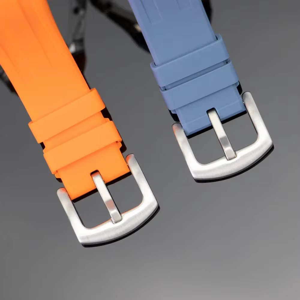 Adaptateur de boîtier de sangle en caoutchouc transparent