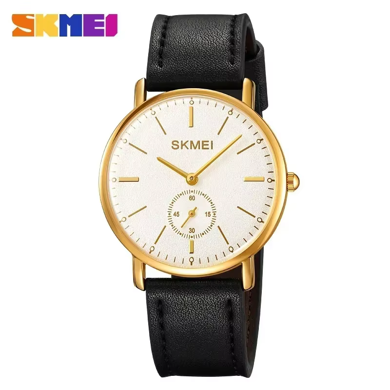 SKMEI 2308 luxe étanche chronographe antichoc sport hommes montres horloge montre à Quartz