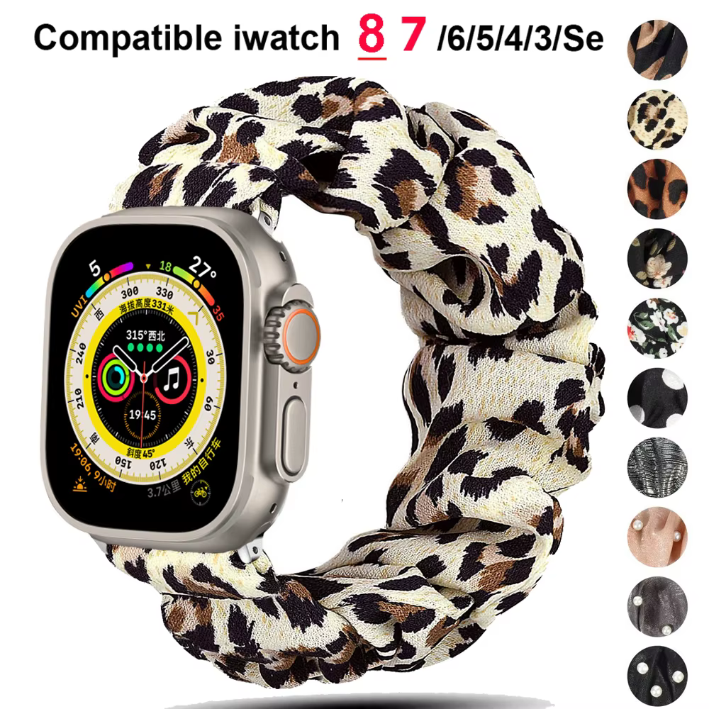 Bracelet Léopard pour Apple Watch Band