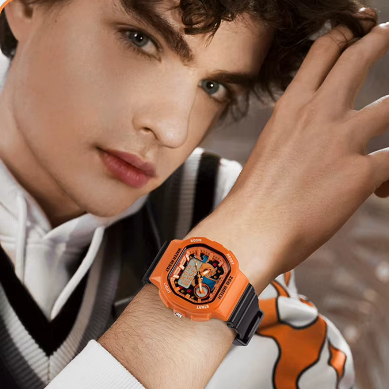 Montre numérique ZGO Pokemon Co Branded Charizard