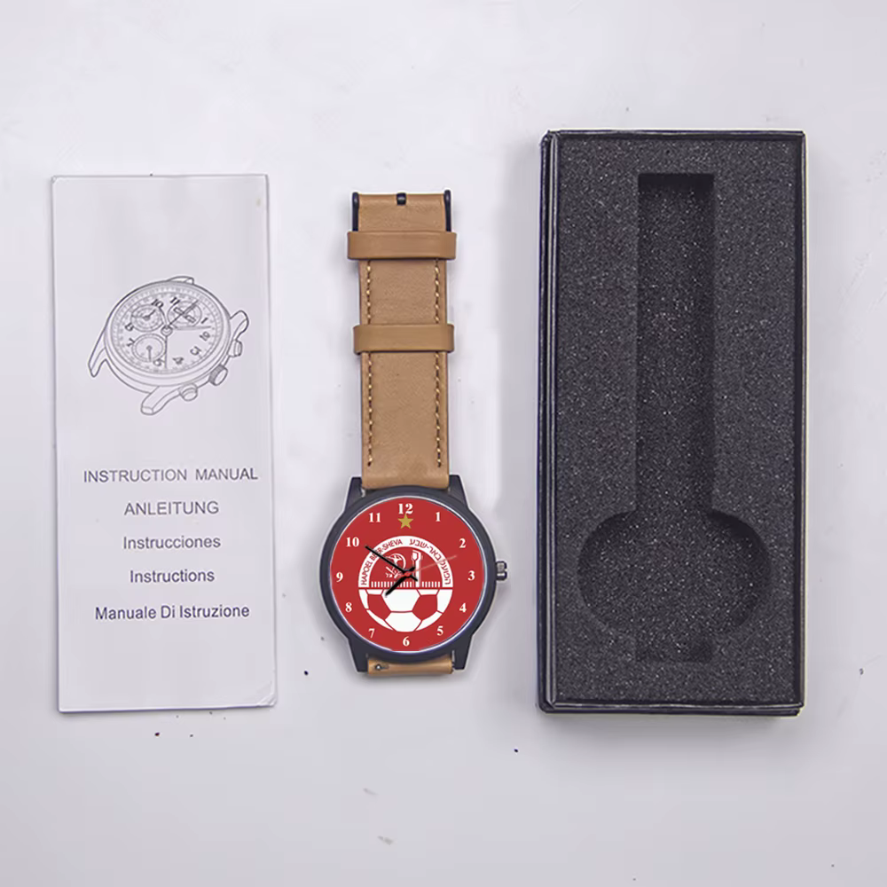 HAPOEL BEER-SHEVA montre Vintage pour homme or Rose