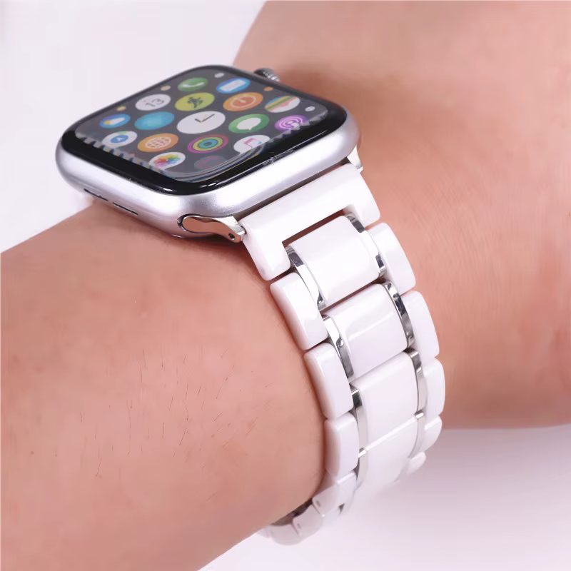 Bracelet en céramique pour Apple Watch 4 5