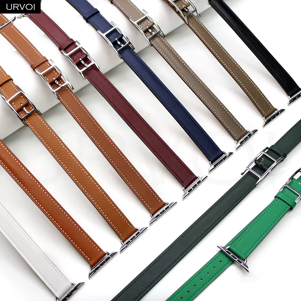 URVOI Hapi Attelage Double Tour pour bracelet de montre Apple série 11 10 9 8 7 SE3