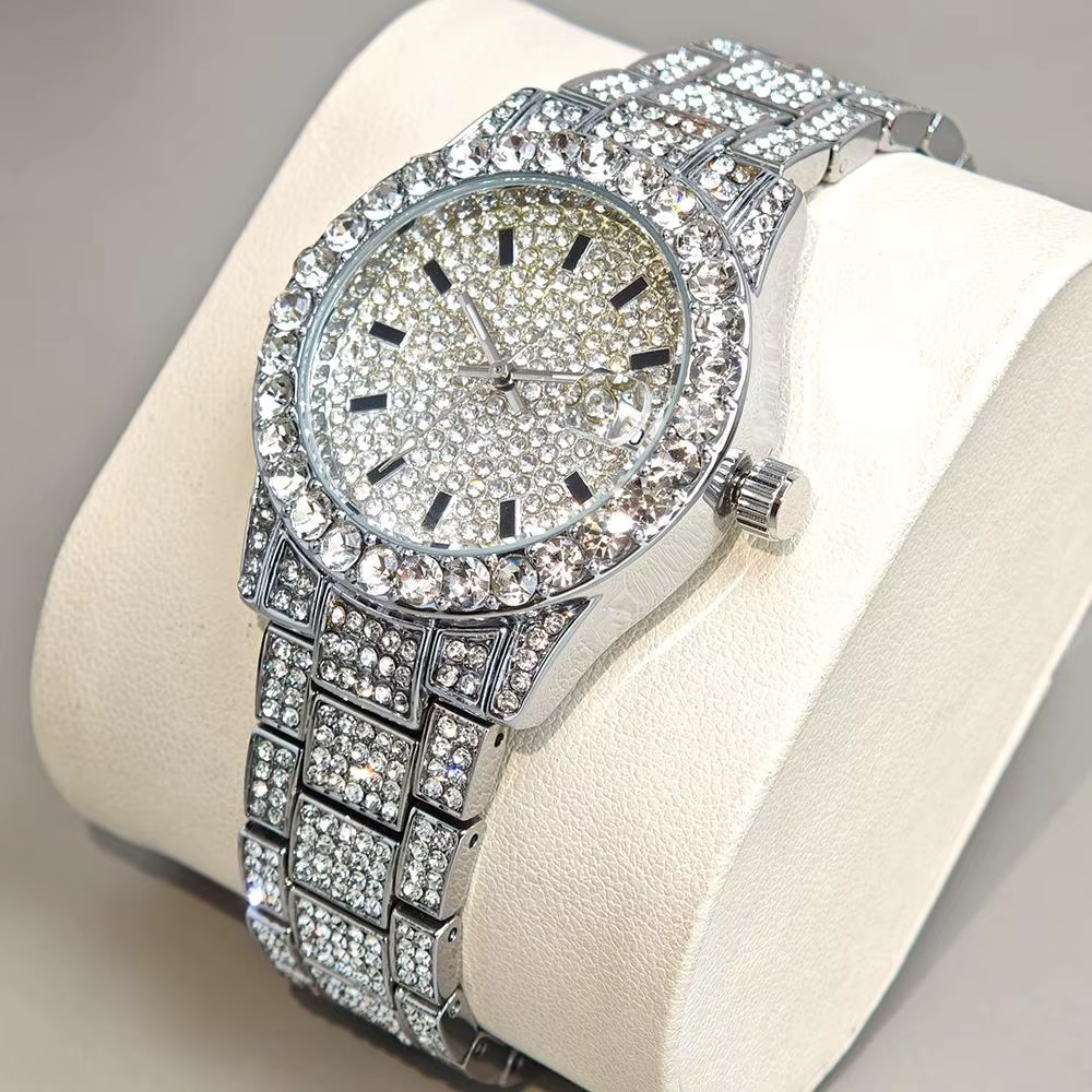 Montre de glace de mode pour femmes
