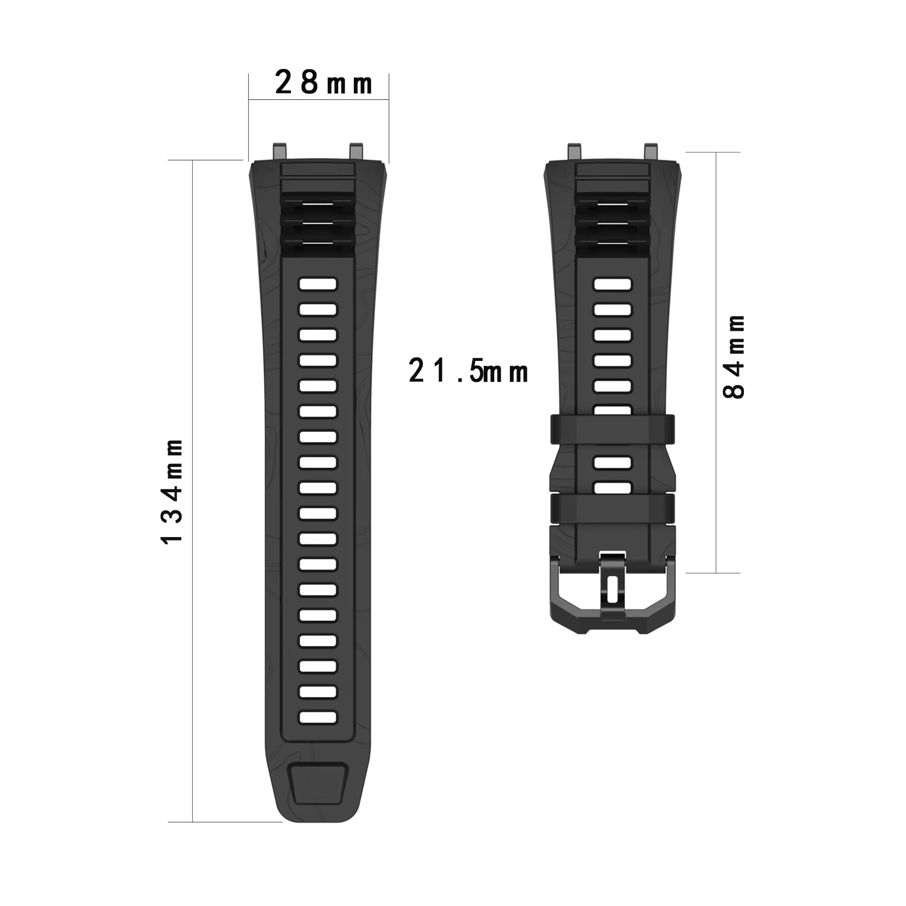 Bracelet en Silicone pour Amazfit T-REX 3