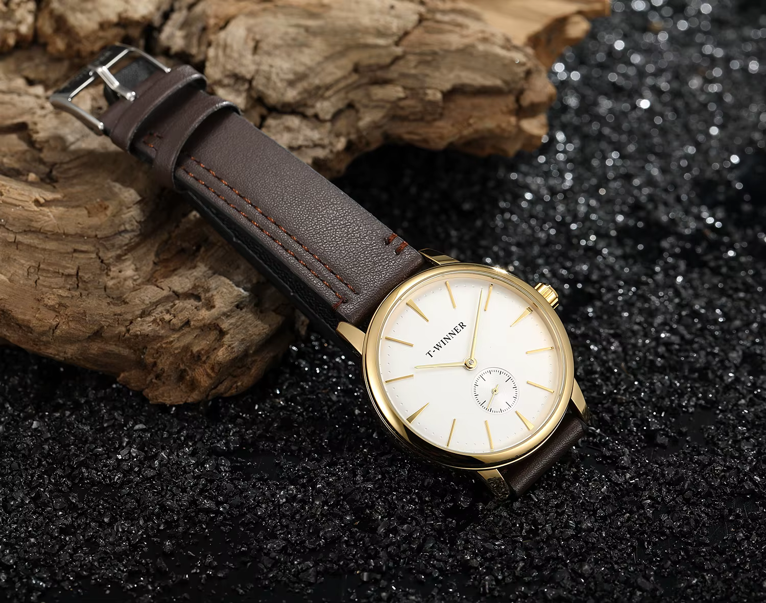 Montre mécanique étanche pour homme