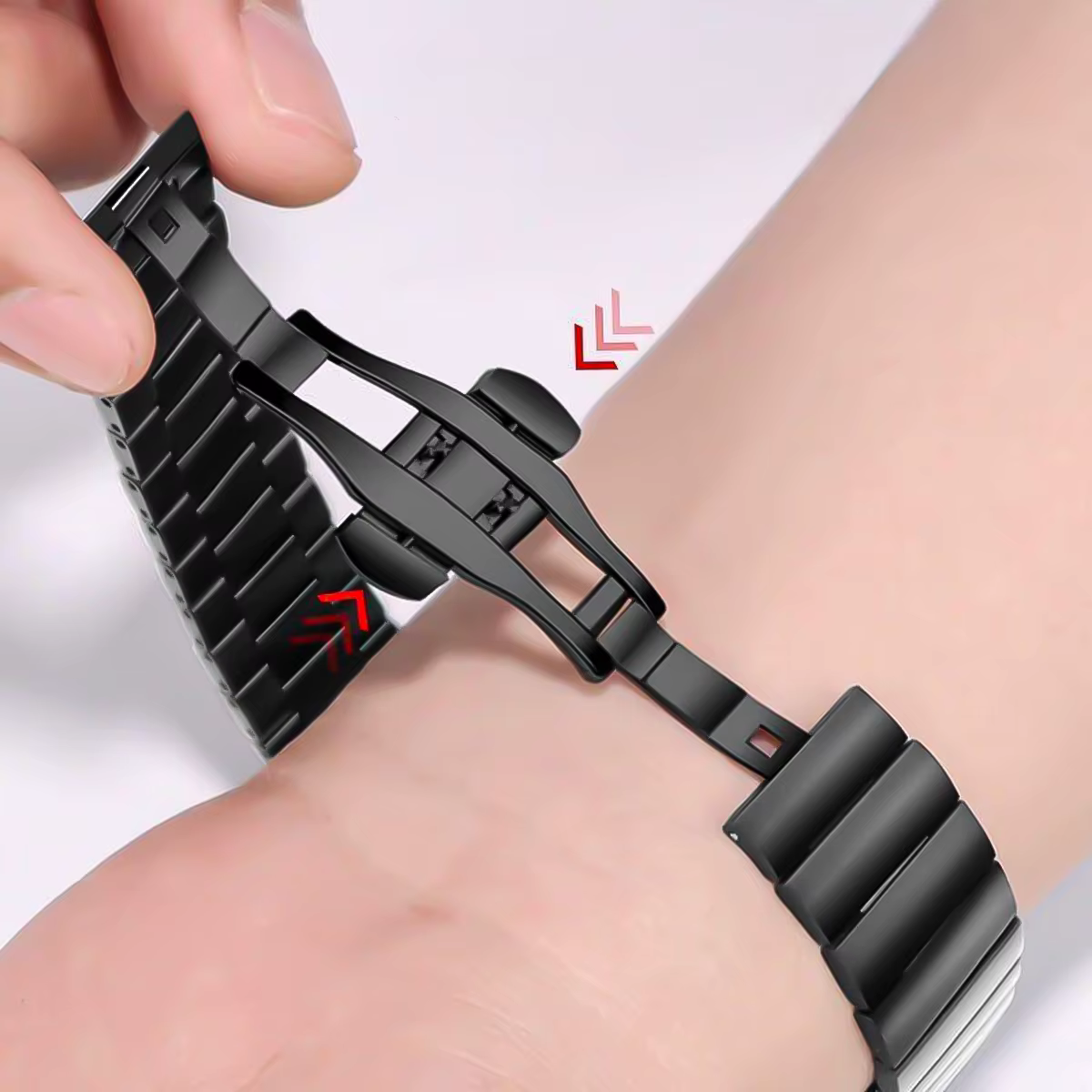Bracelet en acier inoxydable pour montre Huawei Fit 5/5 Pro