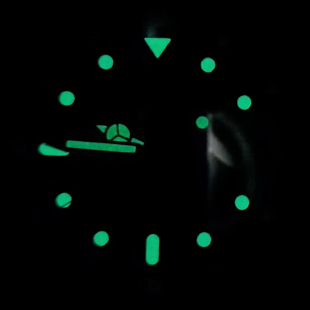 Montre étanche en acier inoxydable avec lunette en céramique