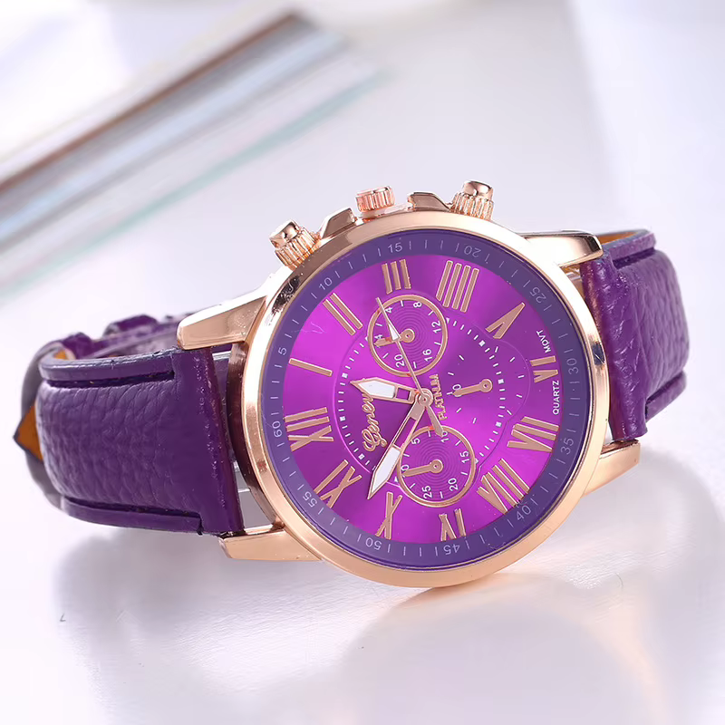 Montres pour femmes marque Sport Style mode dames Montre en cuir