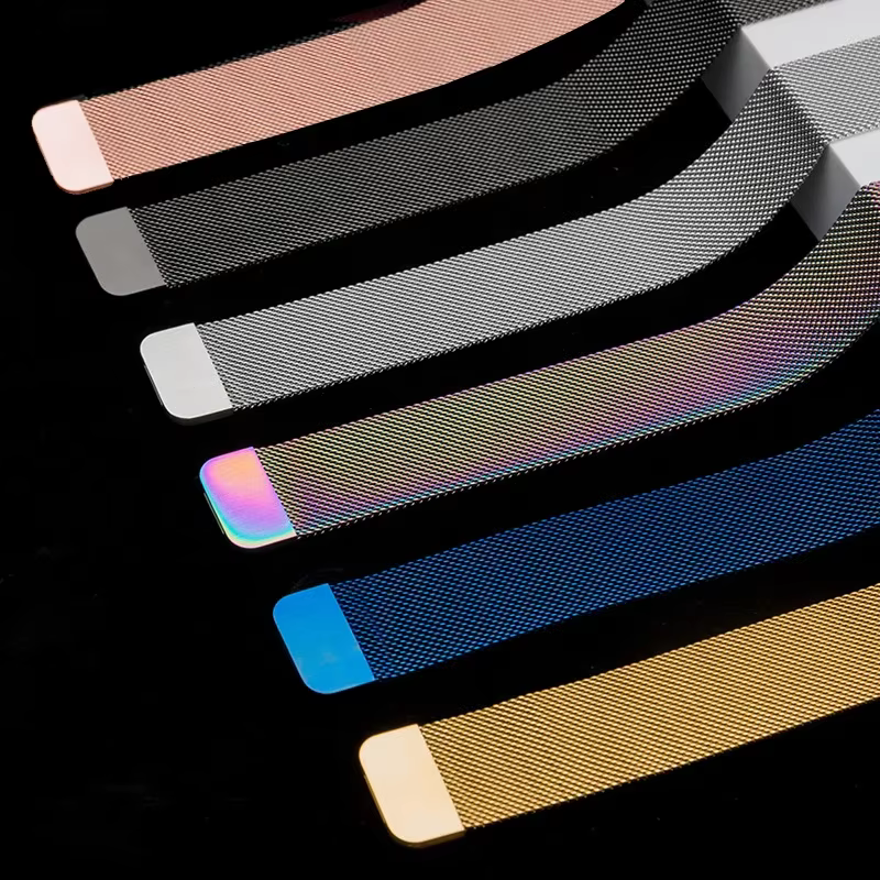 Boucle milanaise pour Xiaomi Mi Band 8 9 10 Bracelet Version mondiale Smartwatch