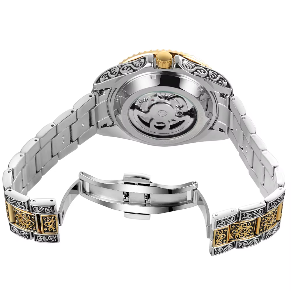 Forsining-Montre mécanique de luxe pour homme