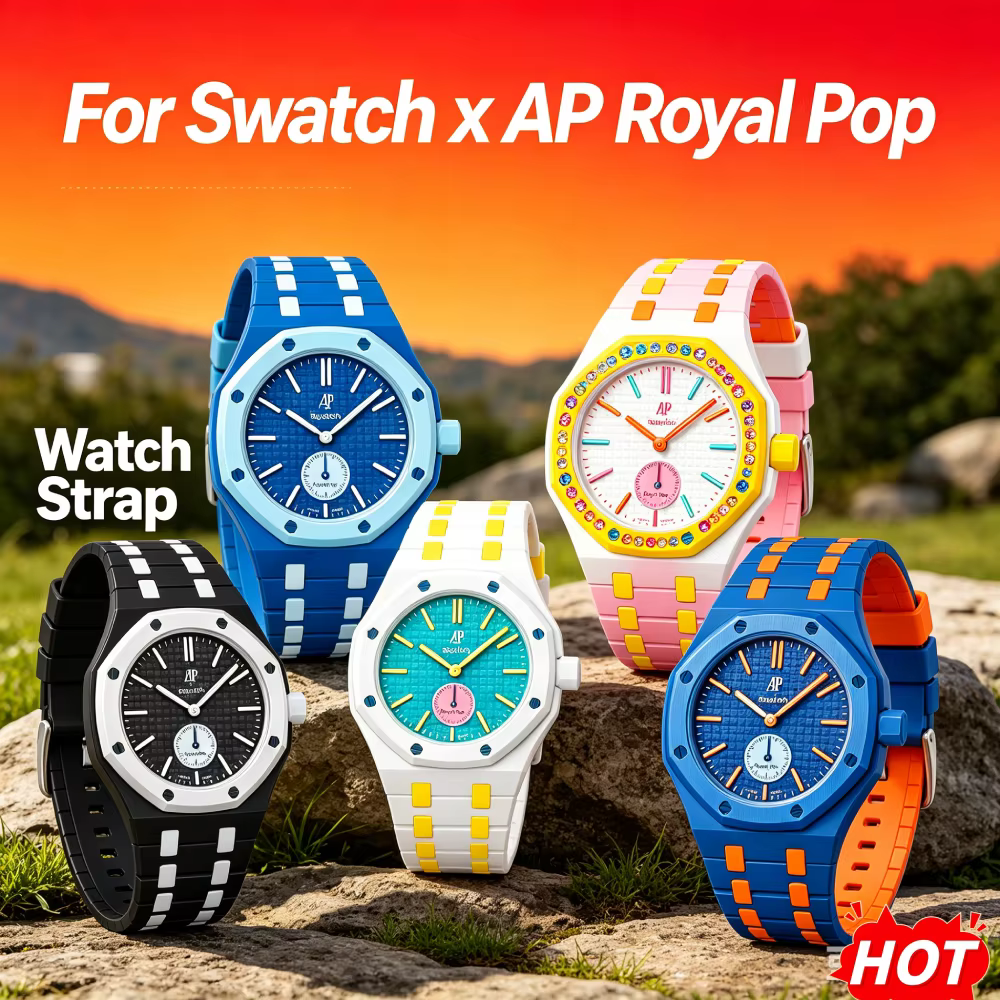 Kit de modification en céramique pour montre Swatch x AP Royal POP Bioceramic