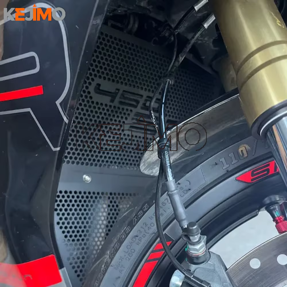 Couvercle de protection de refroidisseur d'huile pour radiateur de MOTO 2026, pour CFMOTO CF MOTO 450SR 450SS 450 SR/SS 2023 2022 2024 2025