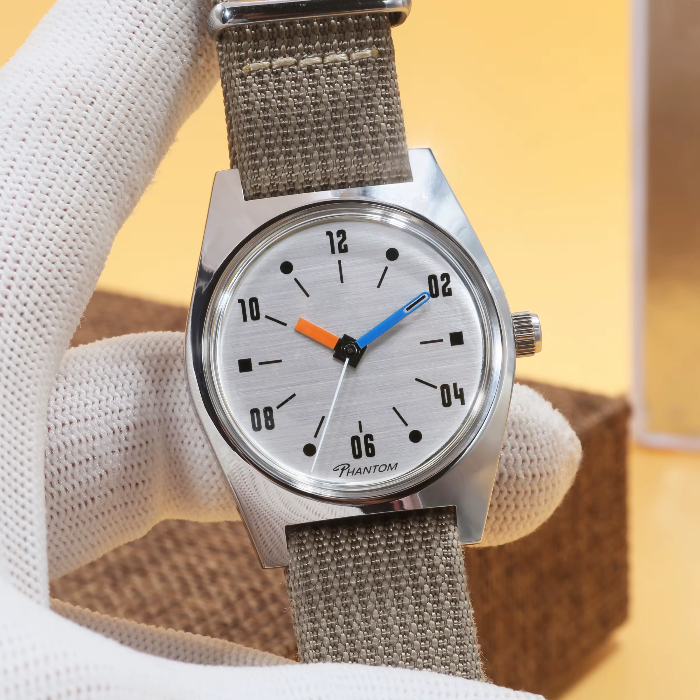 PHANTOM montre mécanique pour hommes 36MM